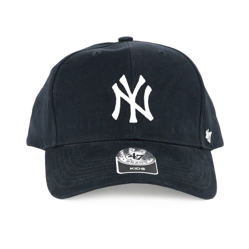 47 '47 Brand MLB New York Yankees Baseball Cap Baseball Hat (Navy/White, Kid 4-7) - Image 2